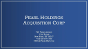 Pearl Holdings Acquisition logo